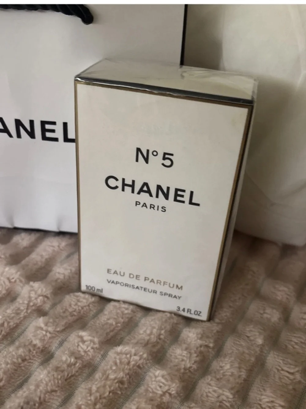 Chanel No.5 3.4 ounces brand, new and sealed
